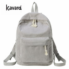 Load image into Gallery viewer, Kavard Backpacks Women Nylon bagpack Softback Solid Bag Fashion Soft Handle mochilas mujer Escolar rucksack School Bag for girls