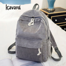 Load image into Gallery viewer, Kavard Backpacks Women Nylon bagpack Softback Solid Bag Fashion Soft Handle mochilas mujer Escolar rucksack School Bag for girls