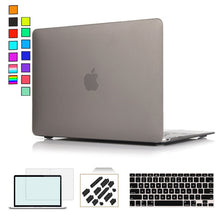 Load image into Gallery viewer, RYGOU Clear Matte Hard Case For Apple Macbook Air Pro Retina 11 12 13 15 Laptop Cases For Mac Book Air 11.6 13.3 Pro 13 15 inch
