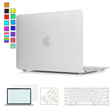 Load image into Gallery viewer, RYGOU Clear Matte Hard Case For Apple Macbook Air Pro Retina 11 12 13 15 Laptop Cases For Mac Book Air 11.6 13.3 Pro 13 15 inch