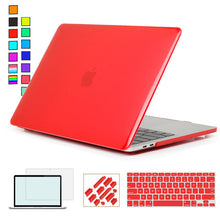 Load image into Gallery viewer, RYGOU Clear Matte Hard Case For Apple Macbook Air Pro Retina 11 12 13 15 Laptop Cases For Mac Book Air 11.6 13.3 Pro 13 15 inch