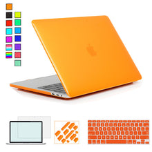 Load image into Gallery viewer, RYGOU Clear Matte Hard Case For Apple Macbook Air Pro Retina 11 12 13 15 Laptop Cases For Mac Book Air 11.6 13.3 Pro 13 15 inch