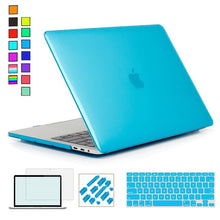 Load image into Gallery viewer, RYGOU Clear Matte Hard Case For Apple Macbook Air Pro Retina 11 12 13 15 Laptop Cases For Mac Book Air 11.6 13.3 Pro 13 15 inch