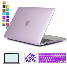 Load image into Gallery viewer, RYGOU Clear Matte Hard Case For Apple Macbook Air Pro Retina 11 12 13 15 Laptop Cases For Mac Book Air 11.6 13.3 Pro 13 15 inch
