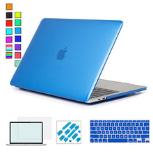 Load image into Gallery viewer, RYGOU Clear Matte Hard Case For Apple Macbook Air Pro Retina 11 12 13 15 Laptop Cases For Mac Book Air 11.6 13.3 Pro 13 15 inch