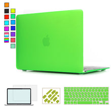 Load image into Gallery viewer, RYGOU Clear Matte Hard Case For Apple Macbook Air Pro Retina 11 12 13 15 Laptop Cases For Mac Book Air 11.6 13.3 Pro 13 15 inch