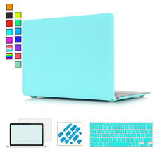 Load image into Gallery viewer, RYGOU Clear Matte Hard Case For Apple Macbook Air Pro Retina 11 12 13 15 Laptop Cases For Mac Book Air 11.6 13.3 Pro 13 15 inch