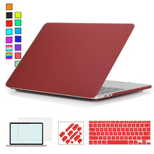 Load image into Gallery viewer, RYGOU Clear Matte Hard Case For Apple Macbook Air Pro Retina 11 12 13 15 Laptop Cases For Mac Book Air 11.6 13.3 Pro 13 15 inch