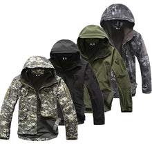 Load image into Gallery viewer, Lurker Shark Skin Softshell V5 Military Tactical Jacket Men Waterproof Coat Camouflage Hooded Army Camo Clothing