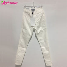 Load image into Gallery viewer, Hot Sale Push Up Jeans Woman Pencil Pants Vintage High Waist Jeans Women Casual Stretch Skinny Jeans Femme Black Blue White