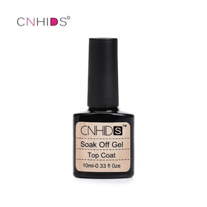 2018 CNHIDS  Top Quality Nail Gel Top Coat Top it off + Base Coat Foundation for UV Gel Polish Best on Aliexpress 10ml