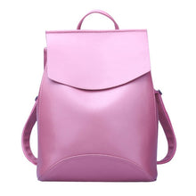Load image into Gallery viewer, Fashion Women Backpack High Quality Youth Leather Backpacks for Teenage Girls Female School Shoulder Bag Bagpack mochila