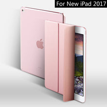 Load image into Gallery viewer, Case for New iPad 9.7 inch 2017 2018, ZVRUA YiPPee Color PU Smart Cover Case Magnet wake up sleep model A1822 A1823 A1893 A1954