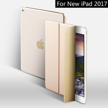 Load image into Gallery viewer, Case for New iPad 9.7 inch 2017 2018, ZVRUA YiPPee Color PU Smart Cover Case Magnet wake up sleep model A1822 A1823 A1893 A1954