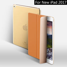 Load image into Gallery viewer, Case for New iPad 9.7 inch 2017 2018, ZVRUA YiPPee Color PU Smart Cover Case Magnet wake up sleep model A1822 A1823 A1893 A1954