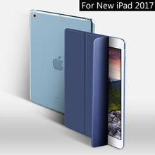 Load image into Gallery viewer, Case for New iPad 9.7 inch 2017 2018, ZVRUA YiPPee Color PU Smart Cover Case Magnet wake up sleep model A1822 A1823 A1893 A1954