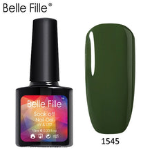 Load image into Gallery viewer, Belle Fille Base and Top Coat Gel Nail Polish UV 10ml Transparent Soak Off Primer Gel Polish Gel Lacquer Nail Art Manicure