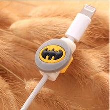 Load image into Gallery viewer, Cartoon cable protector for iphone cable Winder Cover Organizer Case  For USB Charging