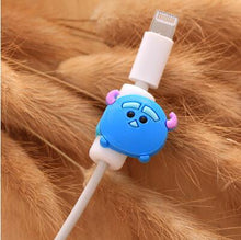 Load image into Gallery viewer, Cartoon cable protector for iphone cable Winder Cover Organizer Case  For USB Charging