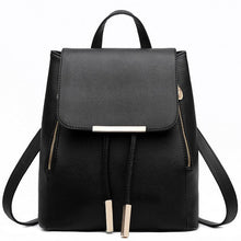 Load image into Gallery viewer, Backpack Women Pu Leather Female Backpacks Teenager School Bags Mochila Feminina Rucksack Mochilas Mujer 2018