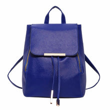 Load image into Gallery viewer, Backpack Women Pu Leather Female Backpacks Teenager School Bags Mochila Feminina Rucksack Mochilas Mujer 2018