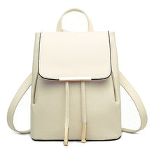 Load image into Gallery viewer, Backpack Women Pu Leather Female Backpacks Teenager School Bags Mochila Feminina Rucksack Mochilas Mujer 2018
