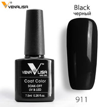 Load image into Gallery viewer, 2018 New Free Shipping Nail Art Design Manicure Venalisa 60Color 7.5Ml Soak Off Enamel Gel Polish LED UV Gel Nail Polish Lacquer
