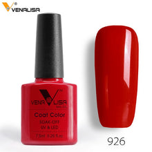 Load image into Gallery viewer, 2018 New Free Shipping Nail Art Design Manicure Venalisa 60Color 7.5Ml Soak Off Enamel Gel Polish LED UV Gel Nail Polish Lacquer