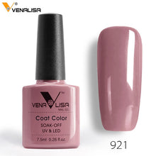 Load image into Gallery viewer, 2018 New Free Shipping Nail Art Design Manicure Venalisa 60Color 7.5Ml Soak Off Enamel Gel Polish LED UV Gel Nail Polish Lacquer
