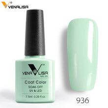 Load image into Gallery viewer, 2018 New Free Shipping Nail Art Design Manicure Venalisa 60Color 7.5Ml Soak Off Enamel Gel Polish LED UV Gel Nail Polish Lacquer