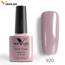 Load image into Gallery viewer, 2018 New Free Shipping Nail Art Design Manicure Venalisa 60Color 7.5Ml Soak Off Enamel Gel Polish LED UV Gel Nail Polish Lacquer