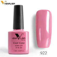 Load image into Gallery viewer, 2018 New Free Shipping Nail Art Design Manicure Venalisa 60Color 7.5Ml Soak Off Enamel Gel Polish LED UV Gel Nail Polish Lacquer
