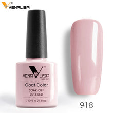 Load image into Gallery viewer, 2018 New Free Shipping Nail Art Design Manicure Venalisa 60Color 7.5Ml Soak Off Enamel Gel Polish LED UV Gel Nail Polish Lacquer