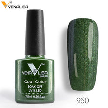 Load image into Gallery viewer, 2018 New Free Shipping Nail Art Design Manicure Venalisa 60Color 7.5Ml Soak Off Enamel Gel Polish LED UV Gel Nail Polish Lacquer