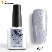 Load image into Gallery viewer, 2018 New Free Shipping Nail Art Design Manicure Venalisa 60Color 7.5Ml Soak Off Enamel Gel Polish LED UV Gel Nail Polish Lacquer