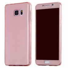 Load image into Gallery viewer, 360 Full body Case For Samsung Galaxy S9 S8 A6 A8 Plus 2018 S5 S6 S7 Edge A3 A5 A7 2016 J3 J5 Pro J7 2017 Soft Clear TPU Coque