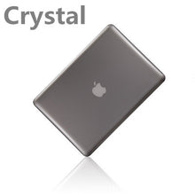 Load image into Gallery viewer, YRSKV-Crystal\Matte Transparent case For Apple macbook Air Pro Retina 11 12 13 15 laptop bag for macbook Air 13 case cover+gift