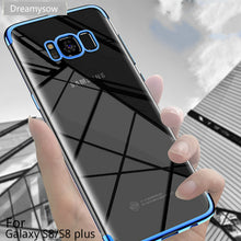 Load image into Gallery viewer, Plating Soft TPU Cases For Samsung Galaxy S8 S9 Plus S6 S7 Edge A7 2018 A5 A3 2016 Note 8 J3 J5 J7 2017 Ultra thin Cover Case