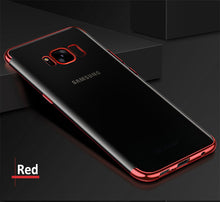 Load image into Gallery viewer, Plating Soft TPU Cases For Samsung Galaxy S8 S9 Plus S6 S7 Edge A7 2018 A5 A3 2016 Note 8 J3 J5 J7 2017 Ultra thin Cover Case