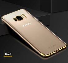 Load image into Gallery viewer, Plating Soft TPU Cases For Samsung Galaxy S8 S9 Plus S6 S7 Edge A7 2018 A5 A3 2016 Note 8 J3 J5 J7 2017 Ultra thin Cover Case