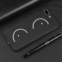 Load image into Gallery viewer, 3D Relief Phone Case For iPhone 6 6s 7 8 Plus X 5 5s SE Cover Cute Cartoon Love Heart Soft TPU Black Capa For iPhone 8 XR XS Max