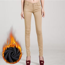 Load image into Gallery viewer, Jeans Female Denim Pants Candy Color Womens Jeans Donna Stretch Bottoms Feminino Skinny Pants For Women Trousers 2018 Tataria