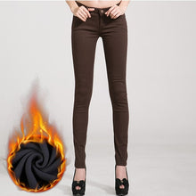 Load image into Gallery viewer, Jeans Female Denim Pants Candy Color Womens Jeans Donna Stretch Bottoms Feminino Skinny Pants For Women Trousers 2018 Tataria