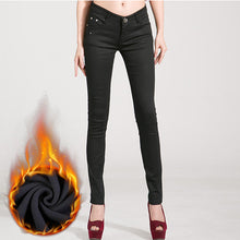 Load image into Gallery viewer, Jeans Female Denim Pants Candy Color Womens Jeans Donna Stretch Bottoms Feminino Skinny Pants For Women Trousers 2018 Tataria