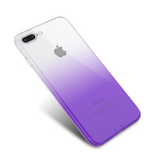 Load image into Gallery viewer, FLOVEME For iPhone 6 6S iPhone 7 8 Plus Ultra Thin Cases for iPhone X XS Max XR Clear TPU Phone Cases For iPhone 5S 5 SE Fundas