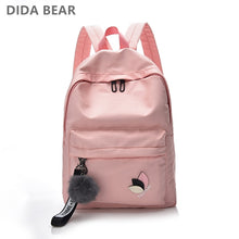 Load image into Gallery viewer, DIDABEAR Women Waterproof Nylon Backpacks Female Rucksack School Backpack For Girls Fashion Travel Bag Bolsas Mochilas Sac A Dos