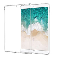 Load image into Gallery viewer, Silicon Case For iPad Pro 11 12.9 2018 9.7 Clear Transparent Case Soft TPU Back Cover Tablet Case For iPad 2 3 4 5 6 Air 1 Mini