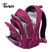 Load image into Gallery viewer, TEGAOTE Backpacks Women School Backpack for Teenage Girls Female Mochila Feminina Mujer Laptop Bagpack Travel Bags Sac A Dos